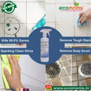 Limescale Remover - Descale  - For Taps, Hard Water Stains, Showers, Faucets & Bathroom Tiles